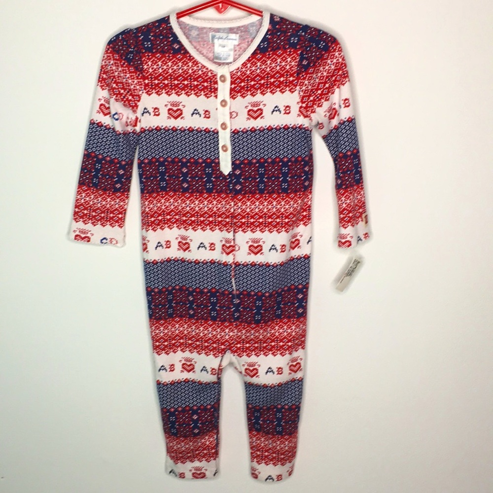 NWT RALPH LAUREN Red White and Blue Outfit Top